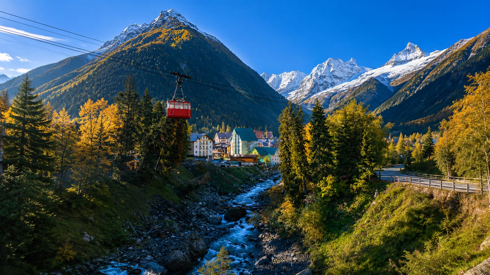 Канатная дорога Шымбулак
